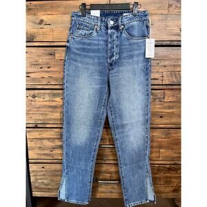 BLANK NYC Women's The Lexington Slim Straight denim jeans Med Wash Sz 27